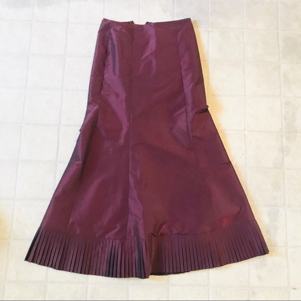 Ann Taylor Iridescent Maxi Skirt